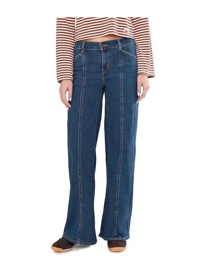 Джинсы женские Levi's Womens 318 Seamed Wide Leg — 1