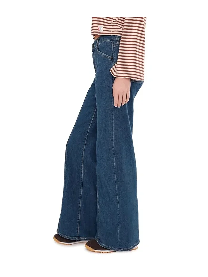 Джинсы женские Levi's Womens 318 Seamed Wide Leg — 3