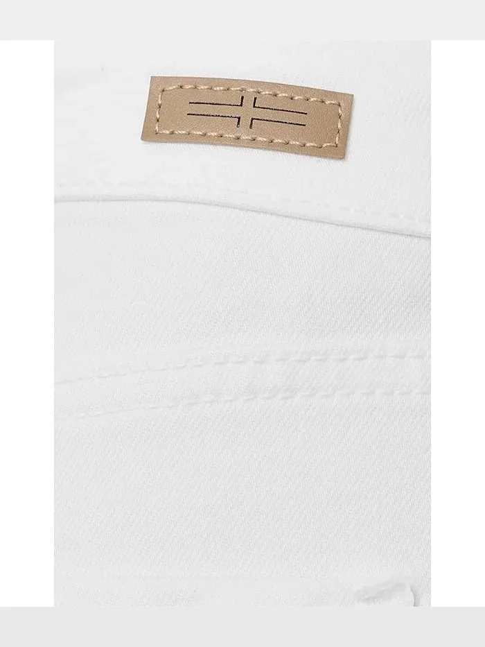 Джинсы с вышивкой Petite Mid-rise Stride Crop Wide Leg Liverpool Los Angeles, Bryce Canyon — 5