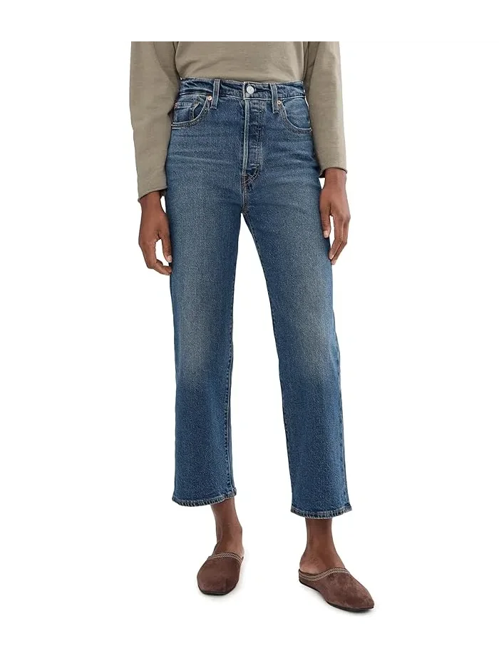 Женские джинсы Levi's Ribcage Straight Ankle — 1