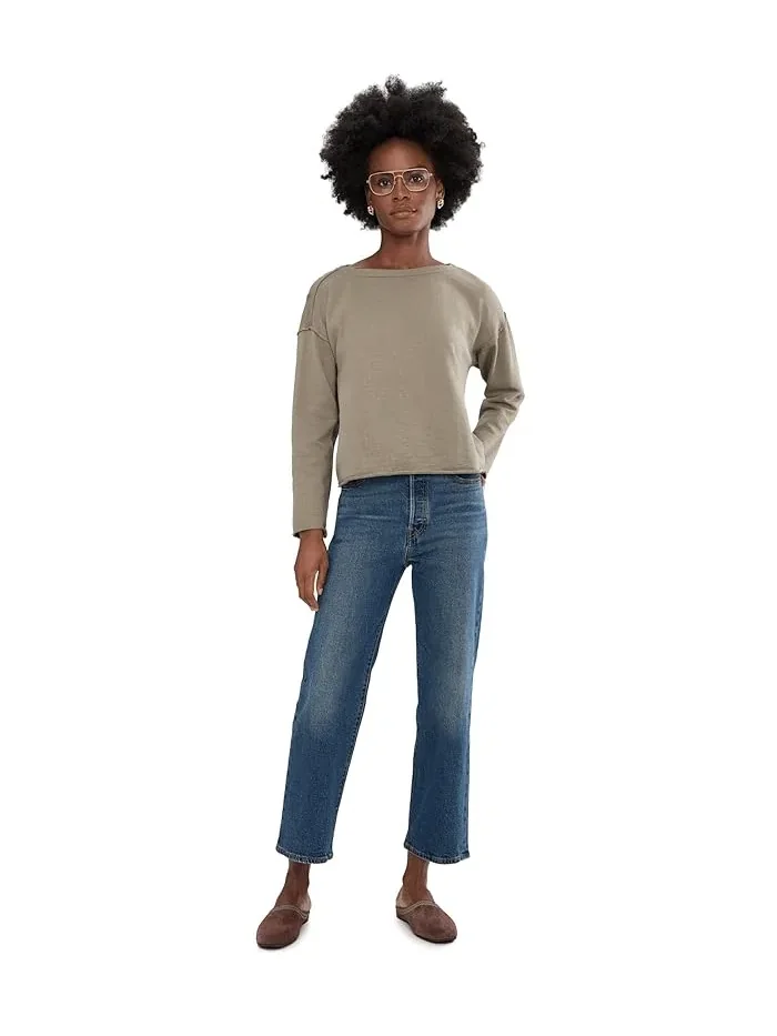 Женские джинсы Levi's Ribcage Straight Ankle — 2
