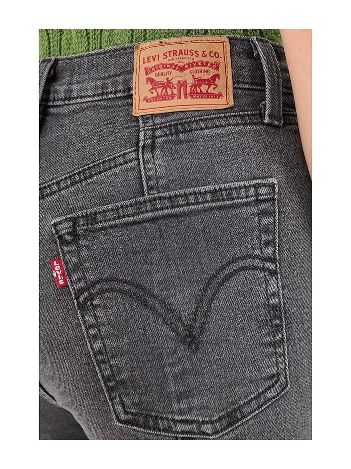 Джинсы с высокой посадкой модель Ribcage Ankle Seamed Edge Levi's Womens — 5