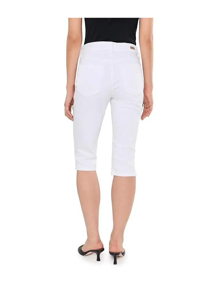 Капри джинсовые со шлицей Mid-rise Stretch Denim Capri With Slit Liverpool Los Angeles — 4