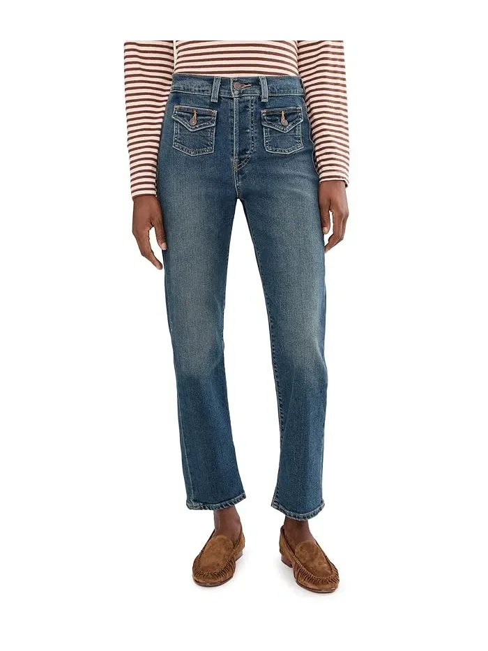 Джинсы прямые Wedgie Flap Pocket Levi's, Dart Game No Whiskers — 1