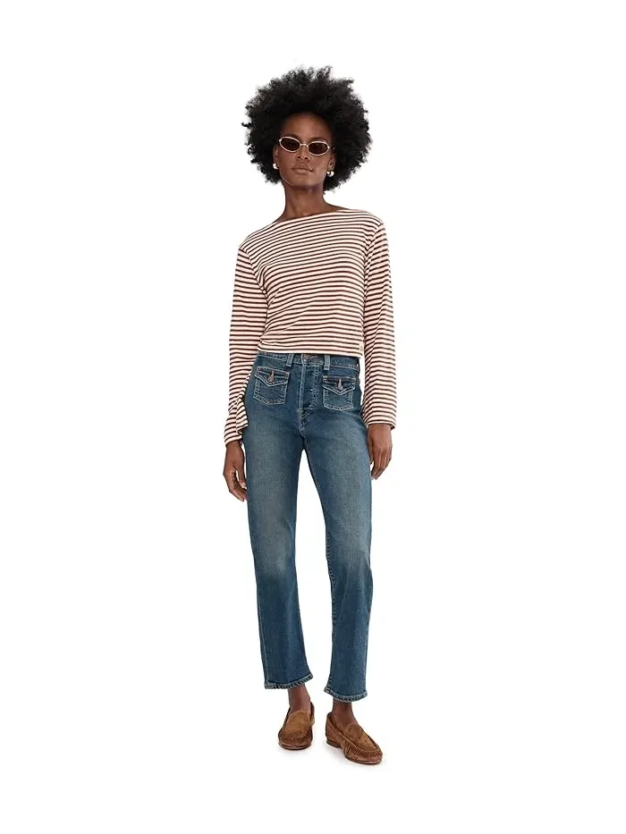 Джинсы прямые Wedgie Flap Pocket Levi's, Dart Game No Whiskers — 2