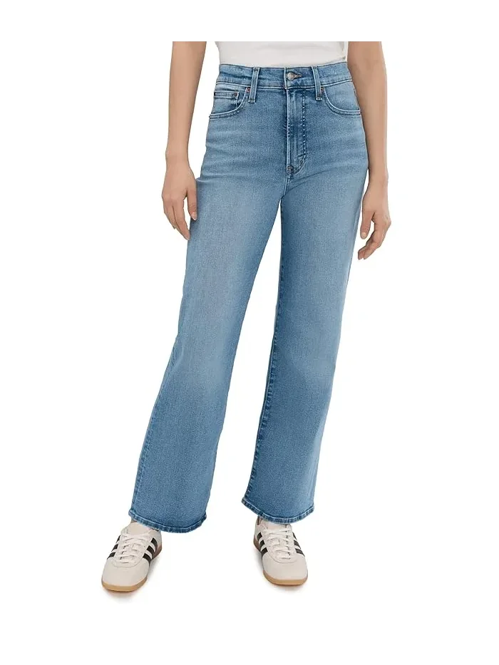 Джинсы Wide-Leg Jean Coastal Blue, Madewell — 1