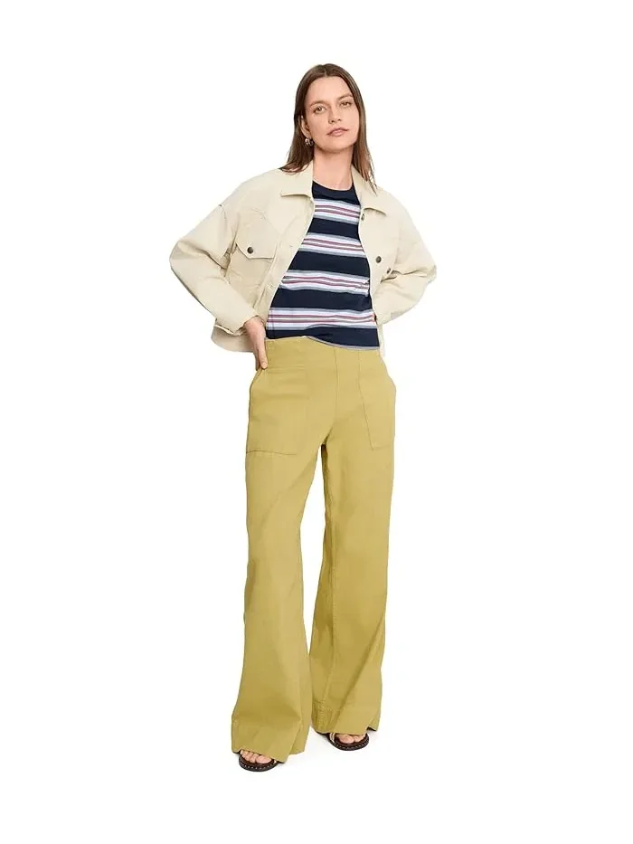 Джинсы свободные Breezy Denim Pull-On Free People, Antelope — 2
