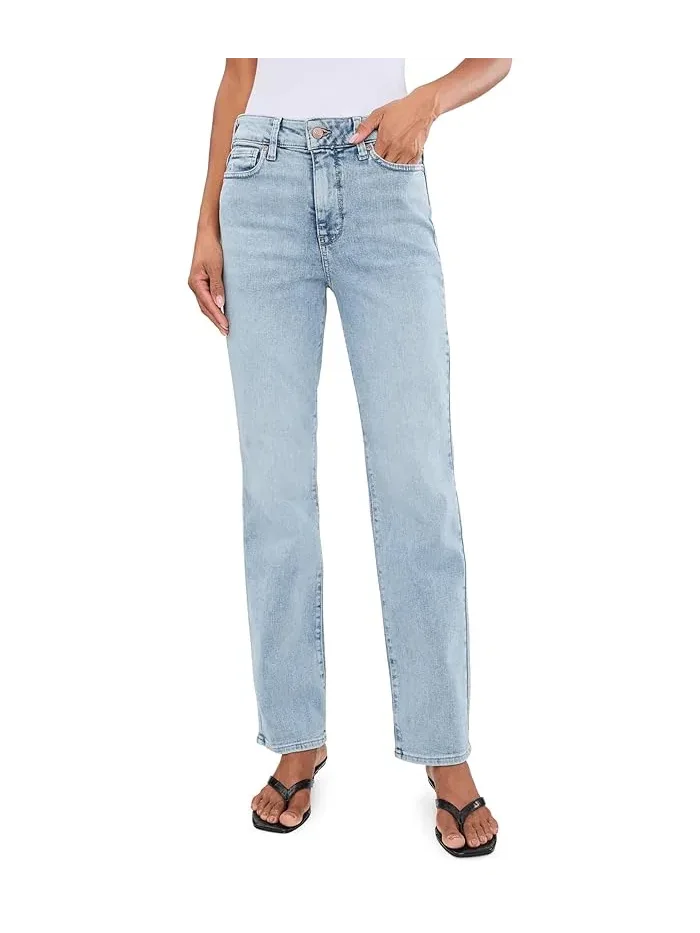 Джинсы прямого кроя из переработанного денима Re-New Denim Straight Jeans NYDJ — 1