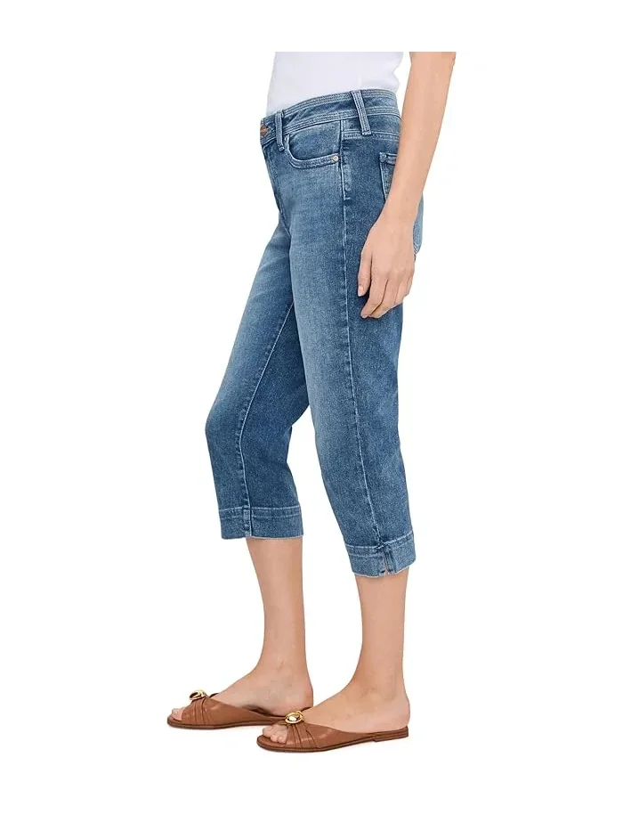 Джинсы прямого кроя Re-New Denim Crop NYDJ — 3