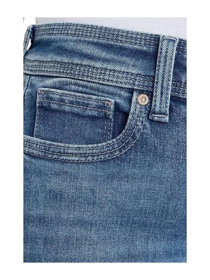 Джинсы прямого кроя Re-New Denim Crop NYDJ — 5