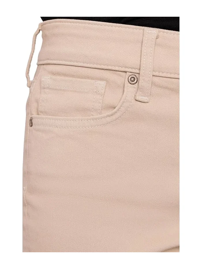 Джинсы укороченные с манжетами Petite Crop Cuff NYDJ — 5