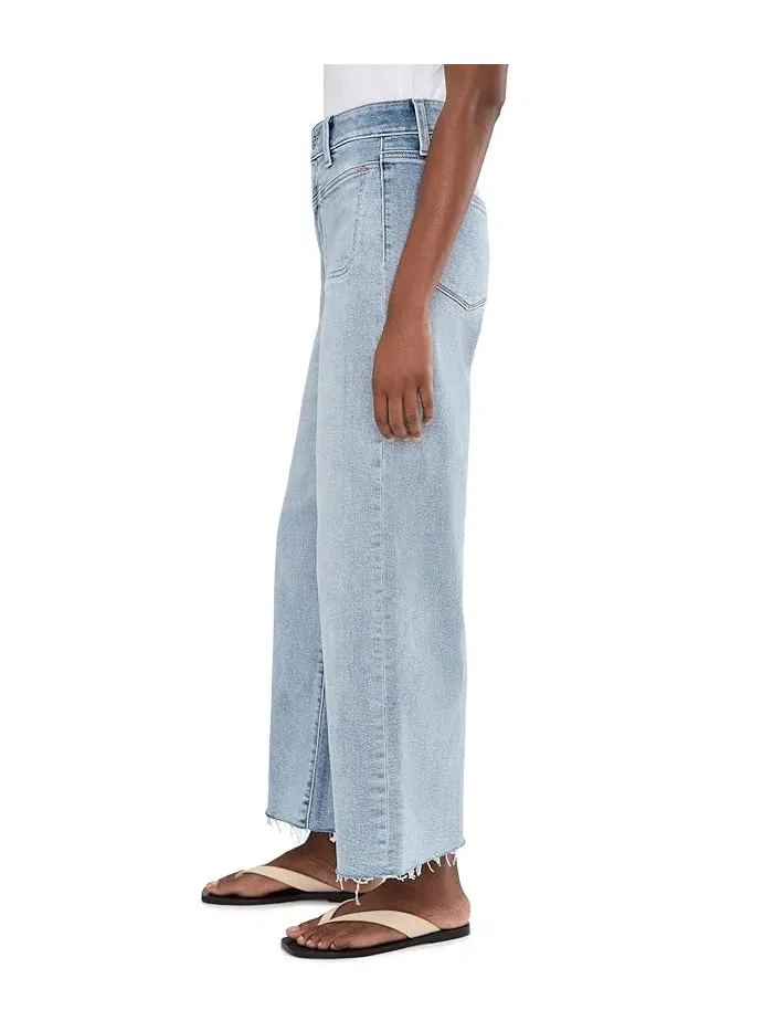 Джинсы с завышенной талией wide-leg Paige — 3