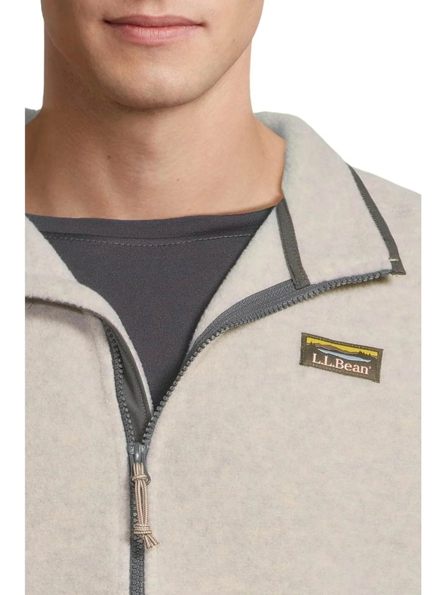 Жилет L.L.Bean Mountain Classic Fleece Vest — изображение 4 из 5, этер/грустный