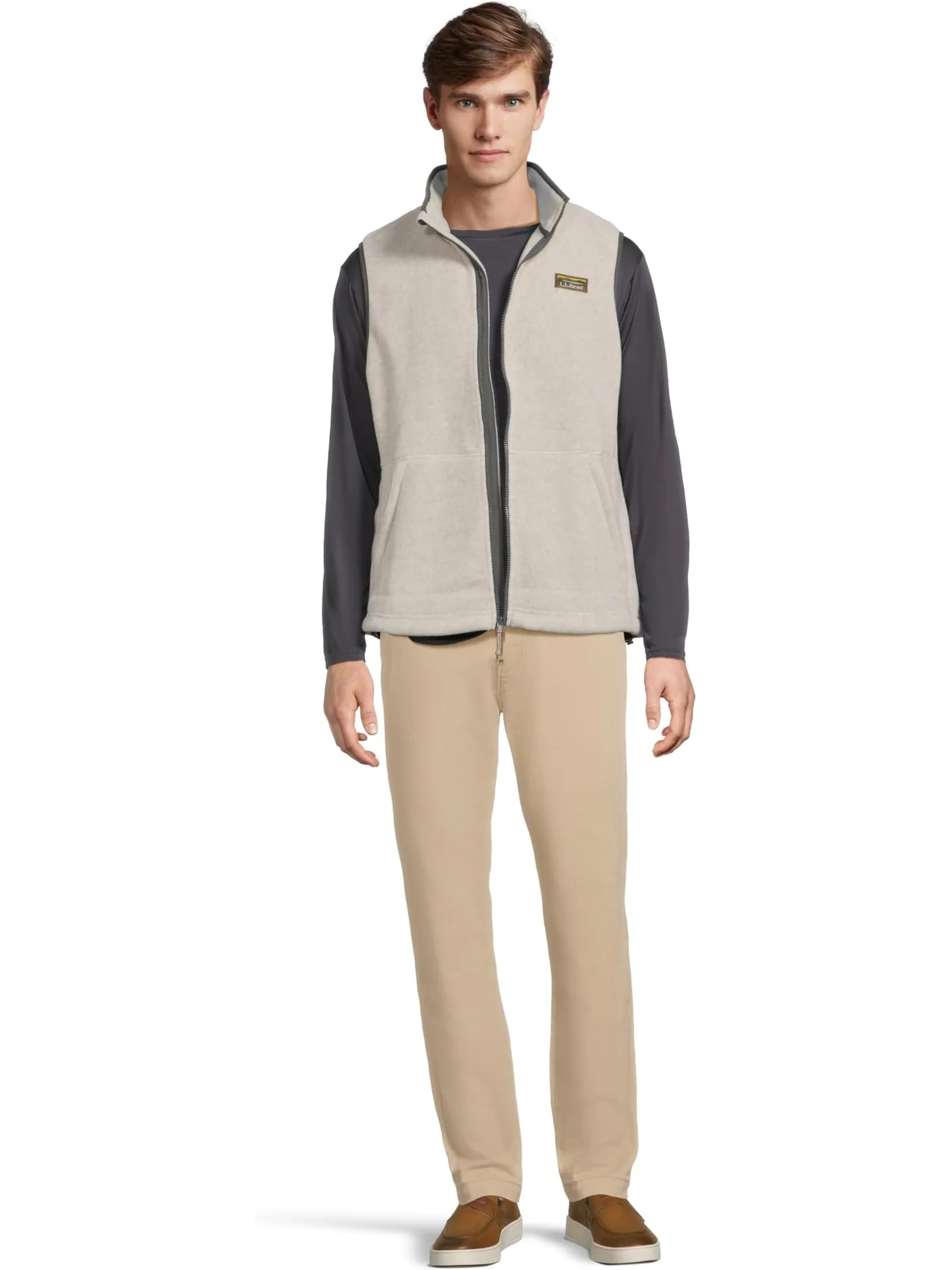 Жилет L.L.Bean Mountain Classic Fleece Vest — изображение 5 из 5, этер/грустный