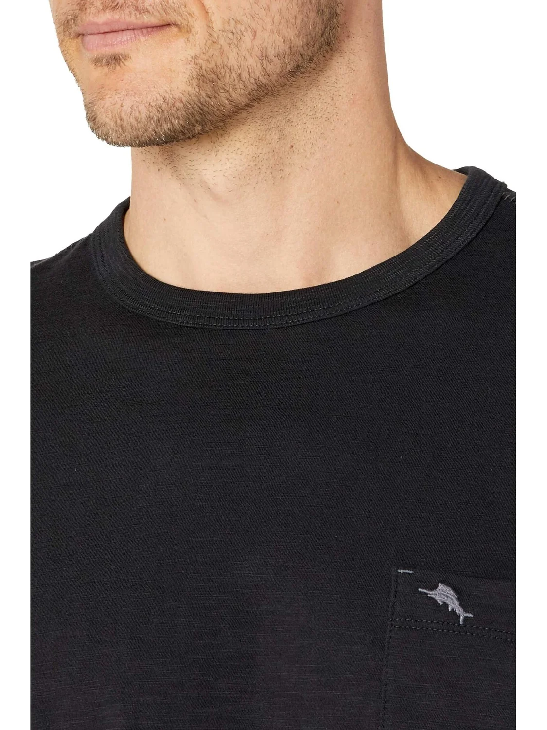 Bali Beach Crew с короткими рукавами Tommy Bahama — изображение 3 из 4, черный