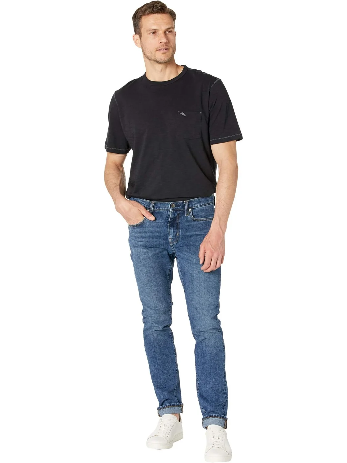 Bali Beach Crew с короткими рукавами Tommy Bahama — изображение 4 из 4, черный