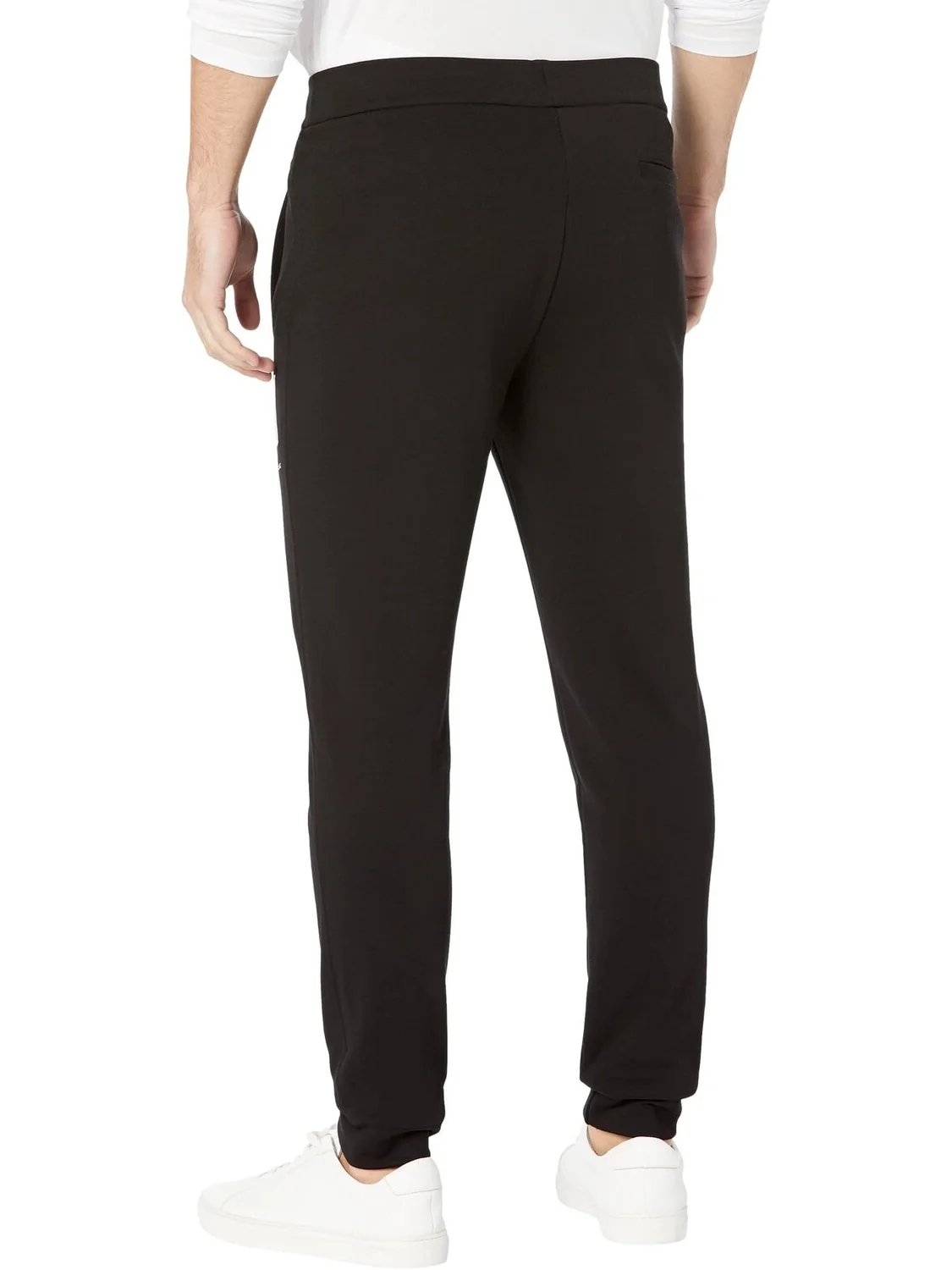 Хлопковые брюки Icon с вышитым логотипом Armani Exchange — 2