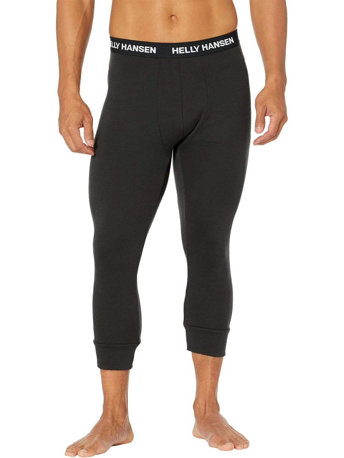 Брюки Helly Hansen Lifa Merino Midweight 3/4 — изображение 1 из 3, черный