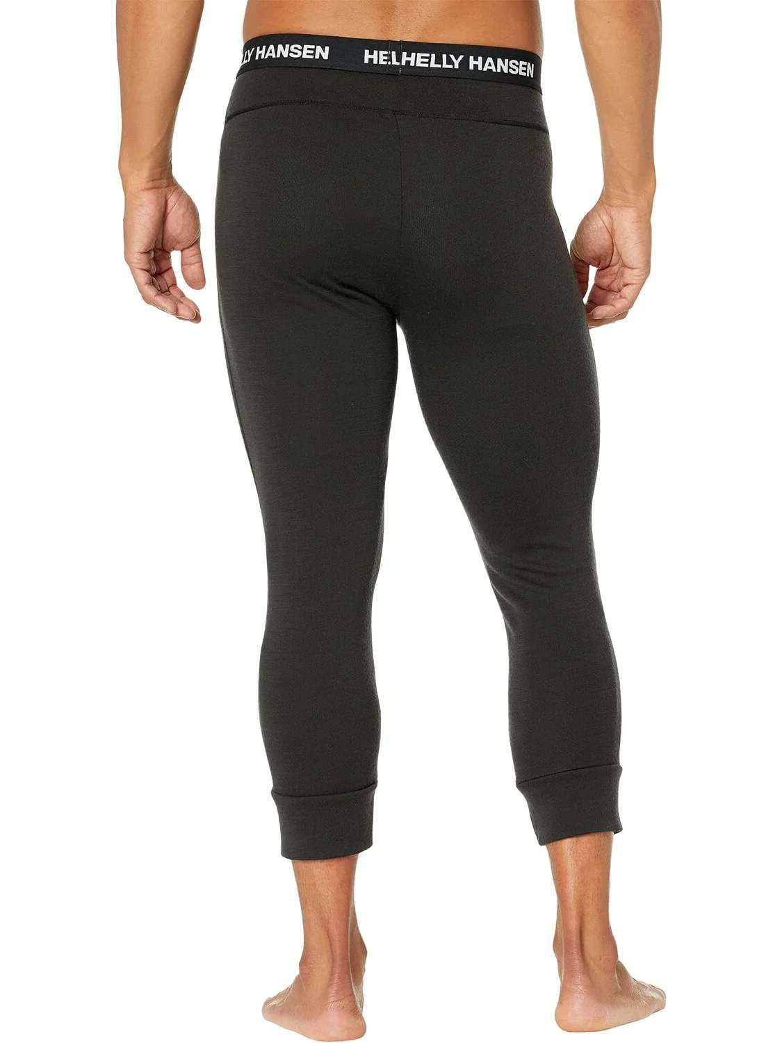 Брюки Helly Hansen Lifa Merino Midweight 3/4 — изображение 2 из 3, черный