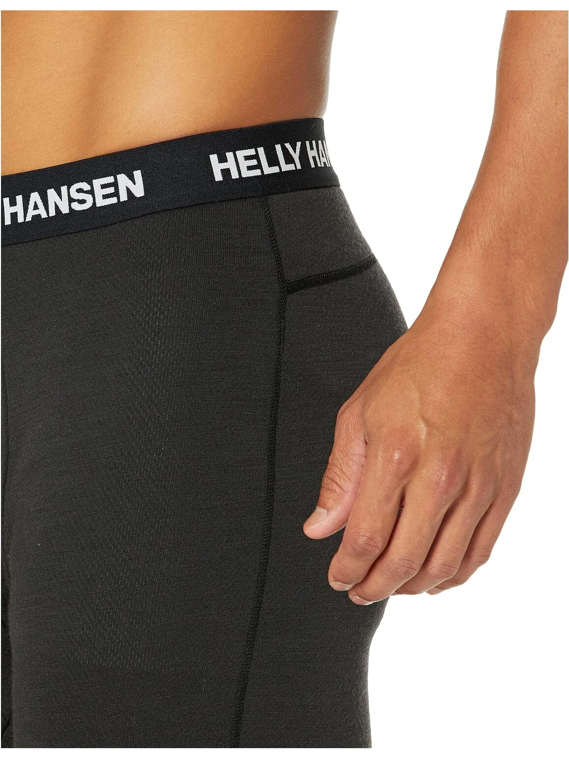 Брюки Helly Hansen Lifa Merino Midweight 3/4 — изображение 3 из 3, черный