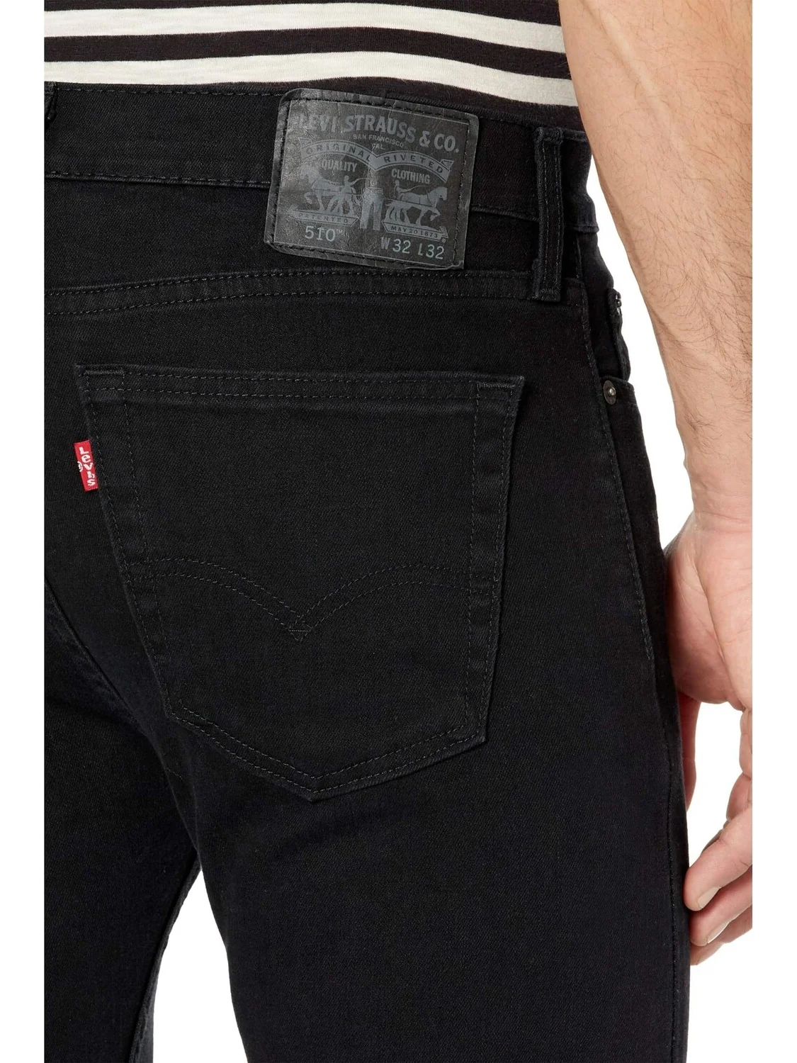 Джинсы 510 Skinny Levi's — изображение 4 из 4, черный