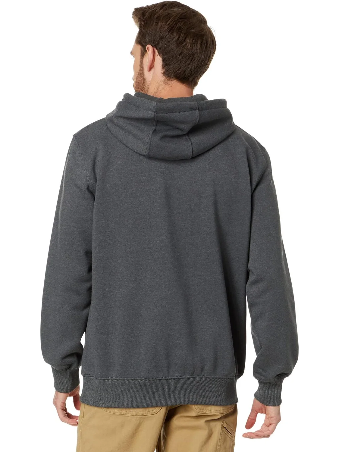 Толстовка с капюшоном Rain Defender Paxton Heavyweight Carhartt — изображение 2 из 4, серый