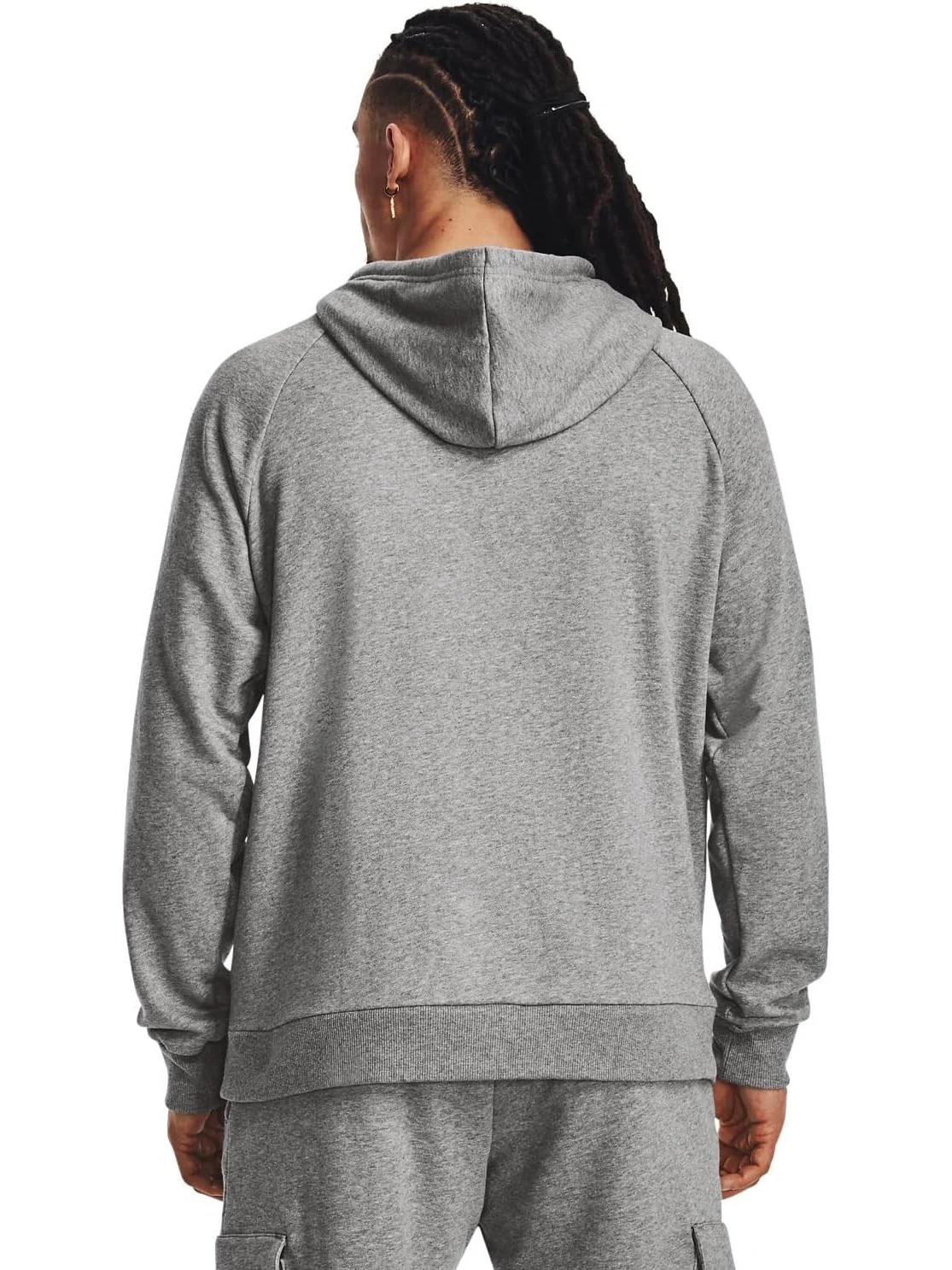 Флисовая толстовка Rival Under Armour — изображение 2 из 4, светлый/белый