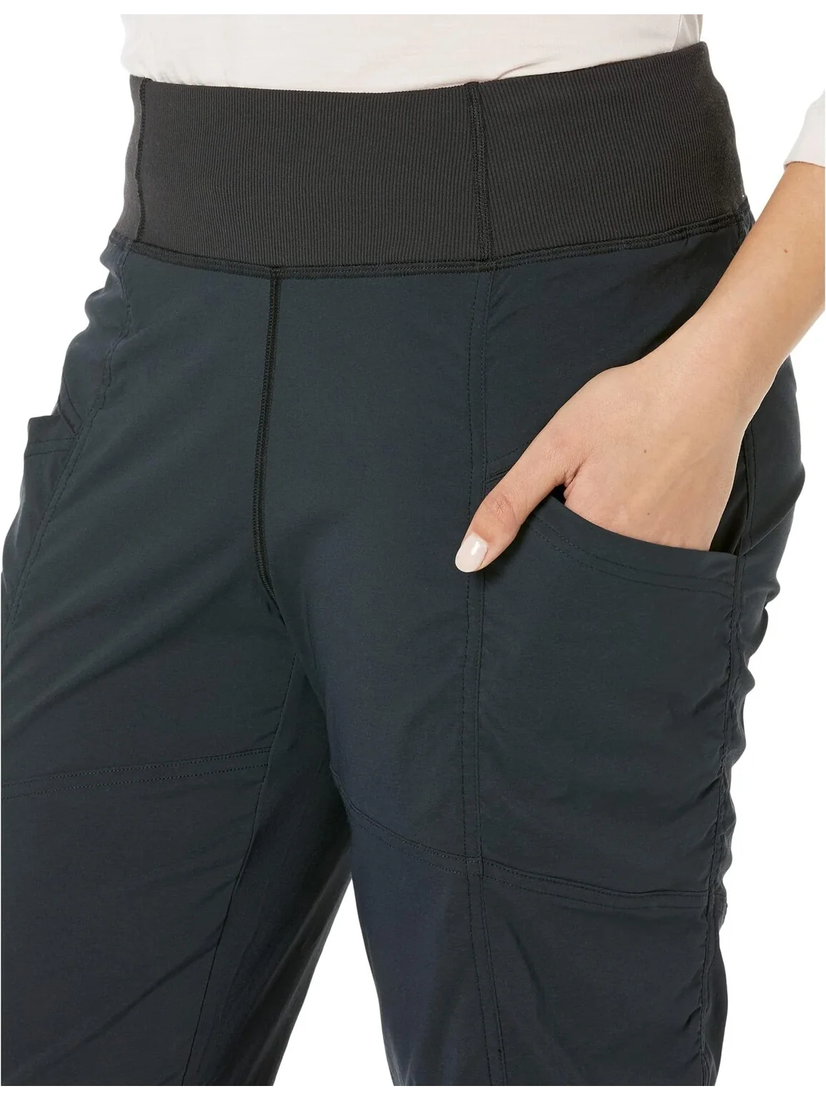 Брюки Koen Capris Prana — изображение 3 из 3, черный