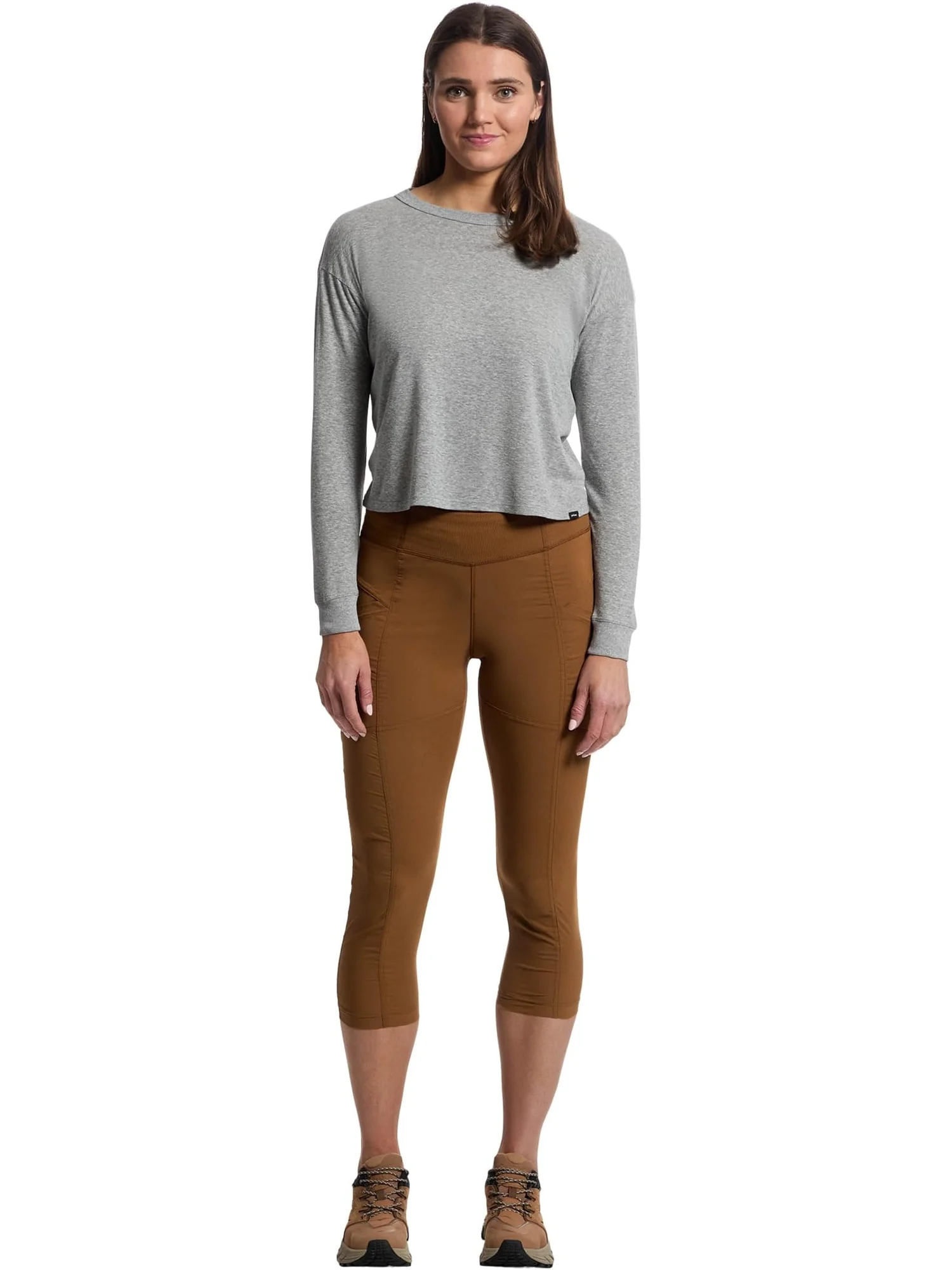 Брюки Prana Koen Capris — изображение 4 из 4, сепия