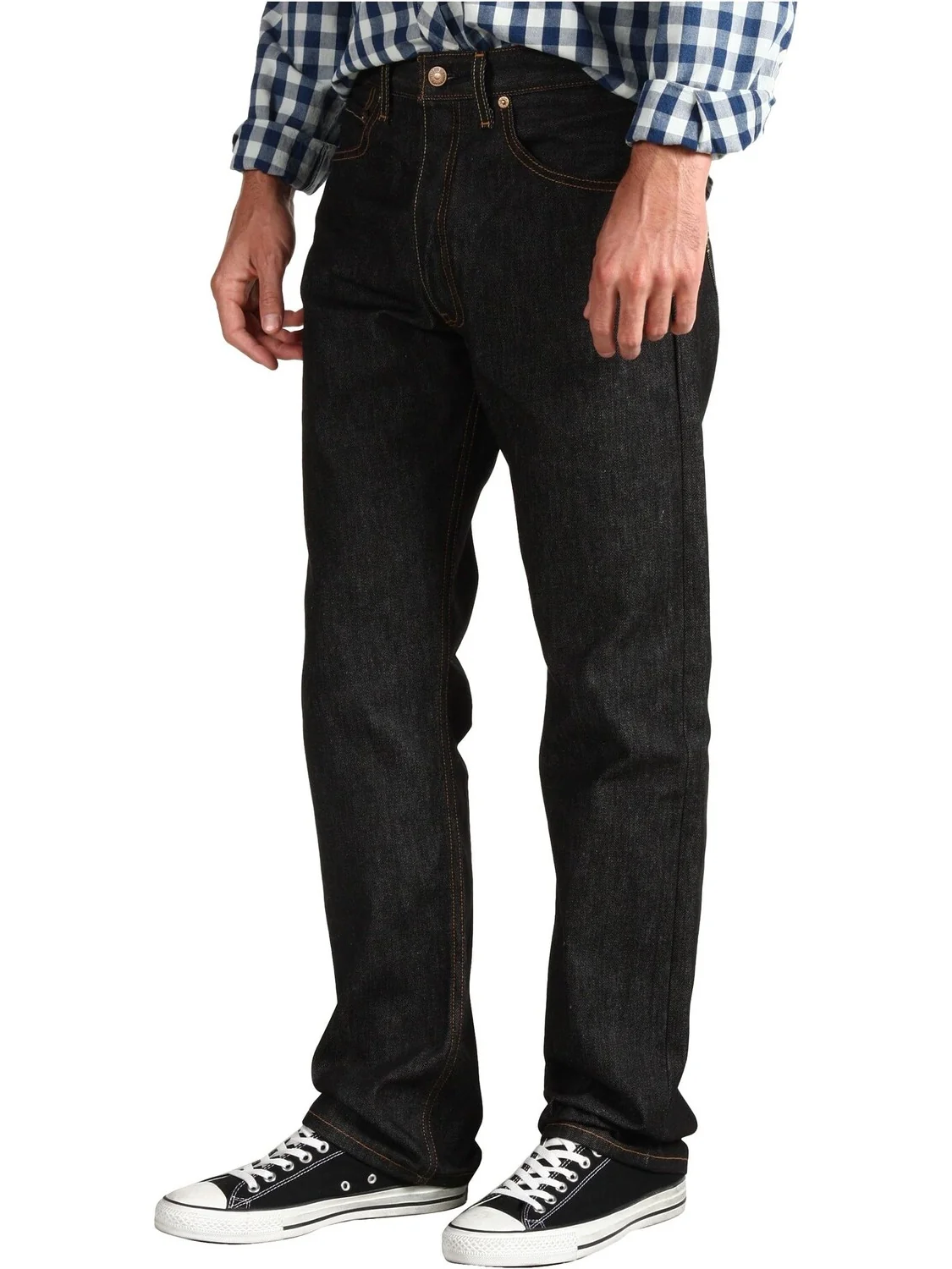 Джинсы Levi's 501 Original Shrink-to-Fit Jeans — изображение 1 из 5, черный