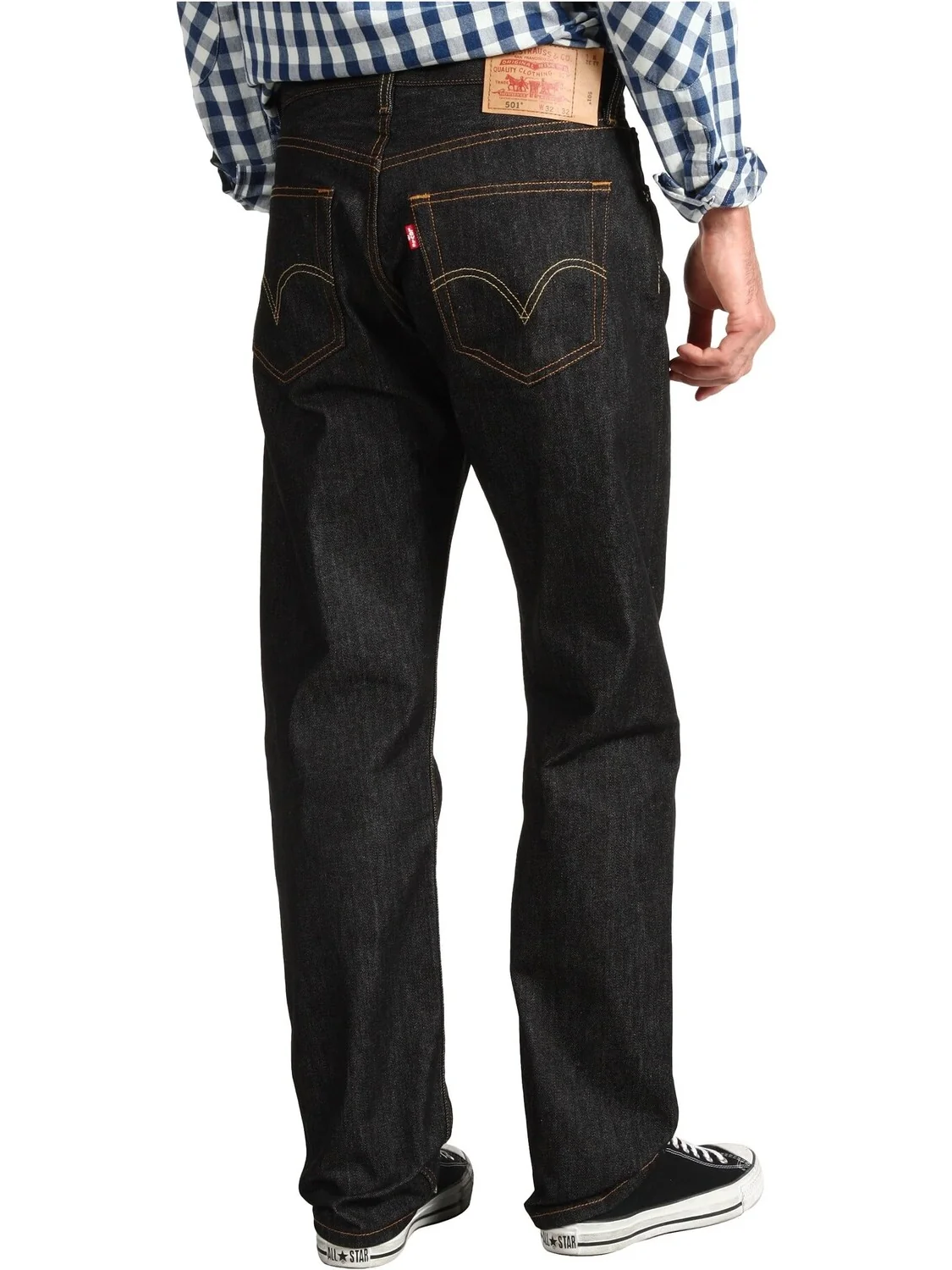 Джинсы Levi's 501 Original Shrink-to-Fit Jeans — изображение 2 из 5, черный