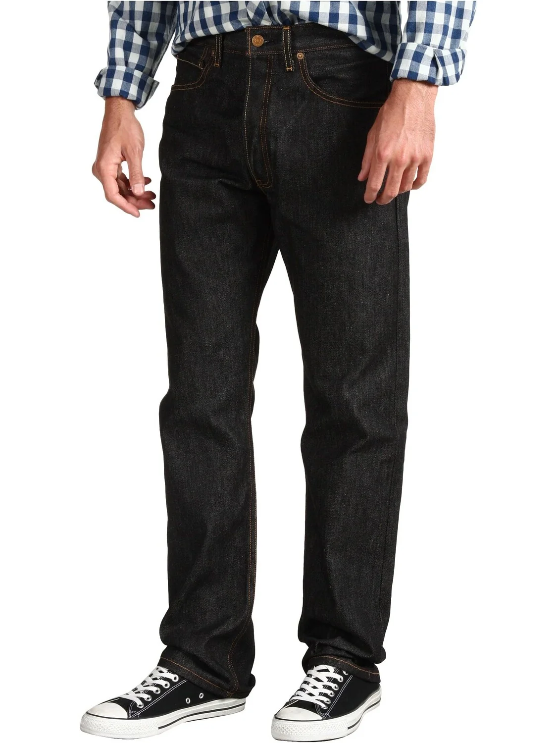 Джинсы Levi's 501 Original Shrink-to-Fit Jeans — изображение 3 из 5, черный