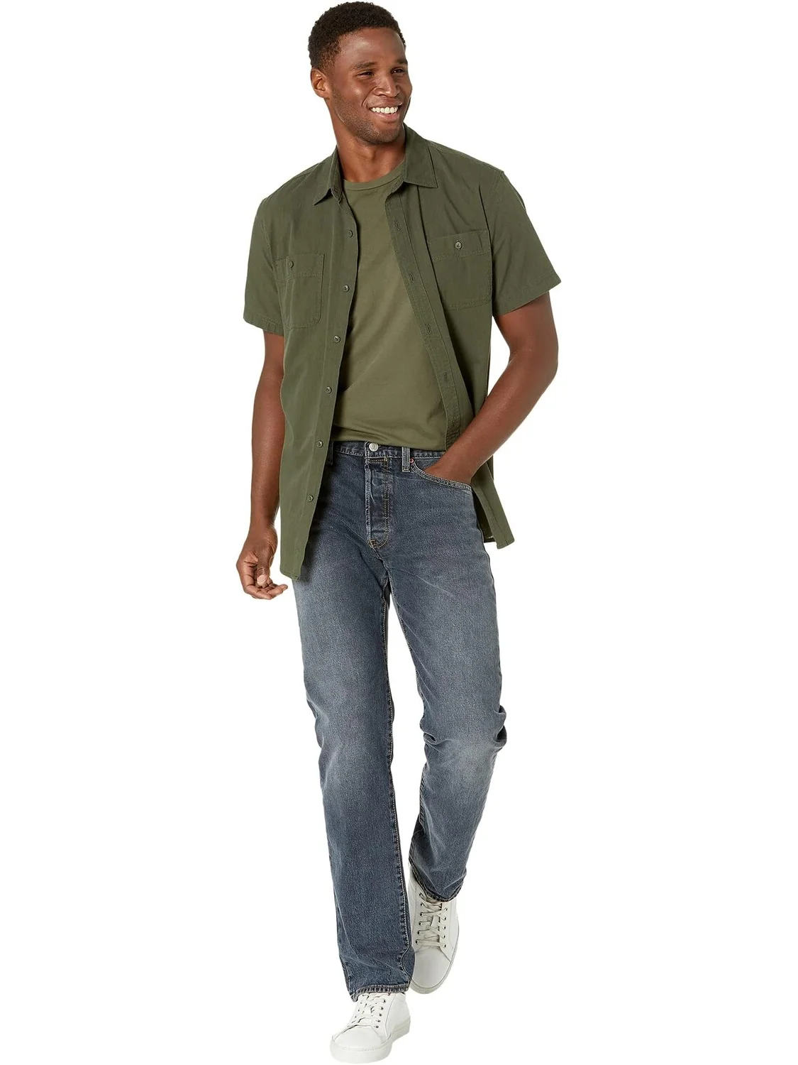 Джинсы 501 Original Shrink-to-Fit Jeans Levi's — изображение 4 из 4, черный/черный/черный