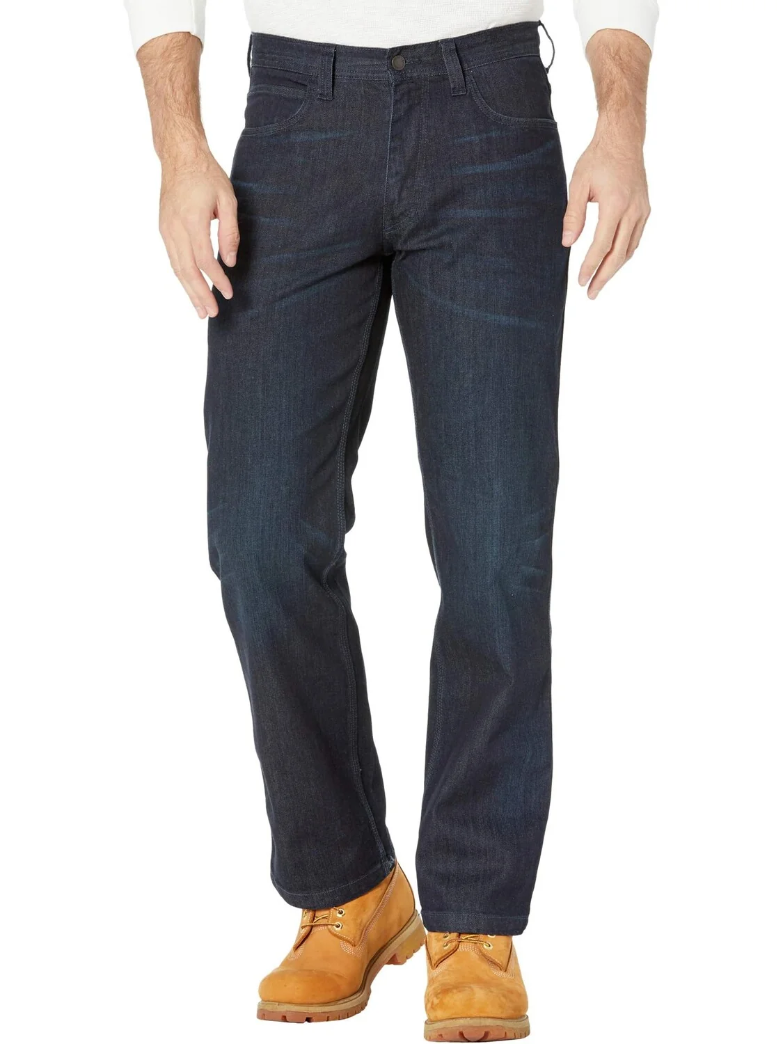 Джинсы FR (Flame Resistant) Stretch Denim Wolverine — изображение 1 из 4, джинсовый синий