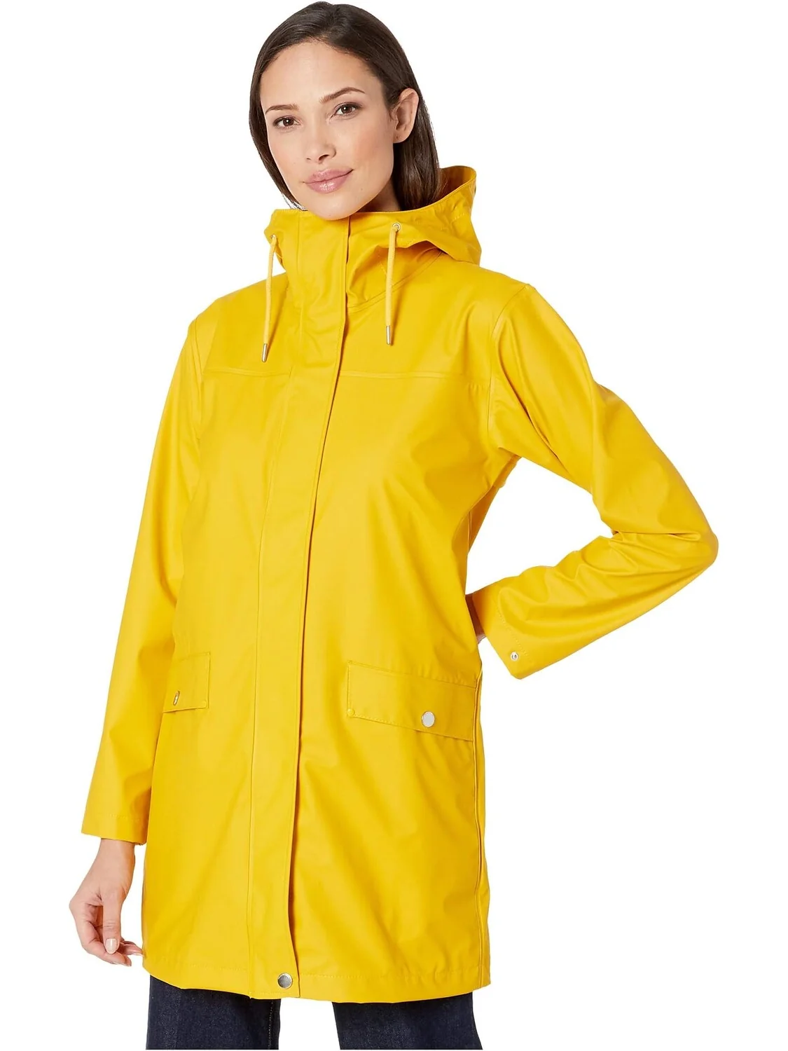 Плащ Moss Raincoat Helly Hansen — изображение 1 из 5, желтый