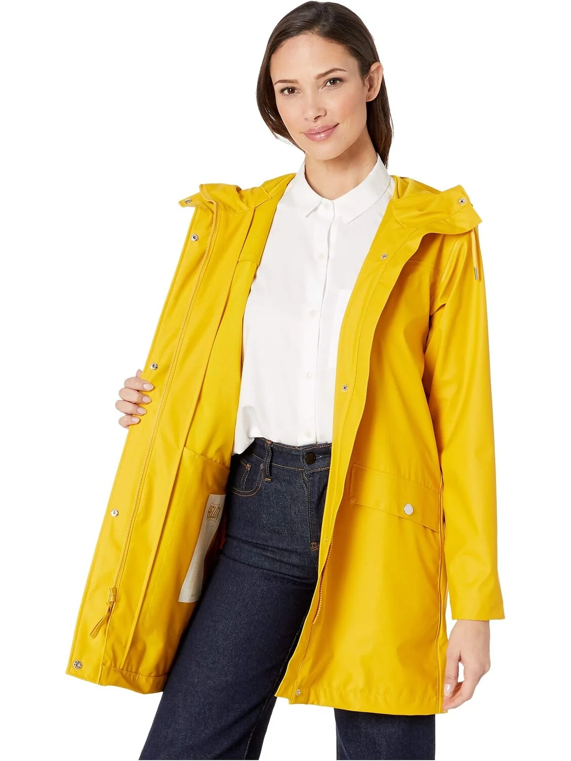 Плащ Moss Raincoat Helly Hansen — изображение 5 из 5, желтый