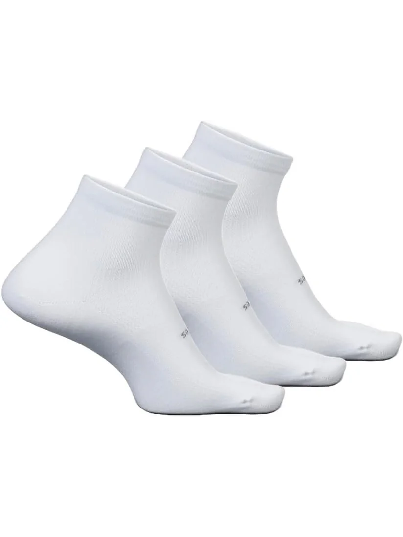 Высокопроизводительный сверхлегкий комплект из 3 пар четверти Feetures — белый