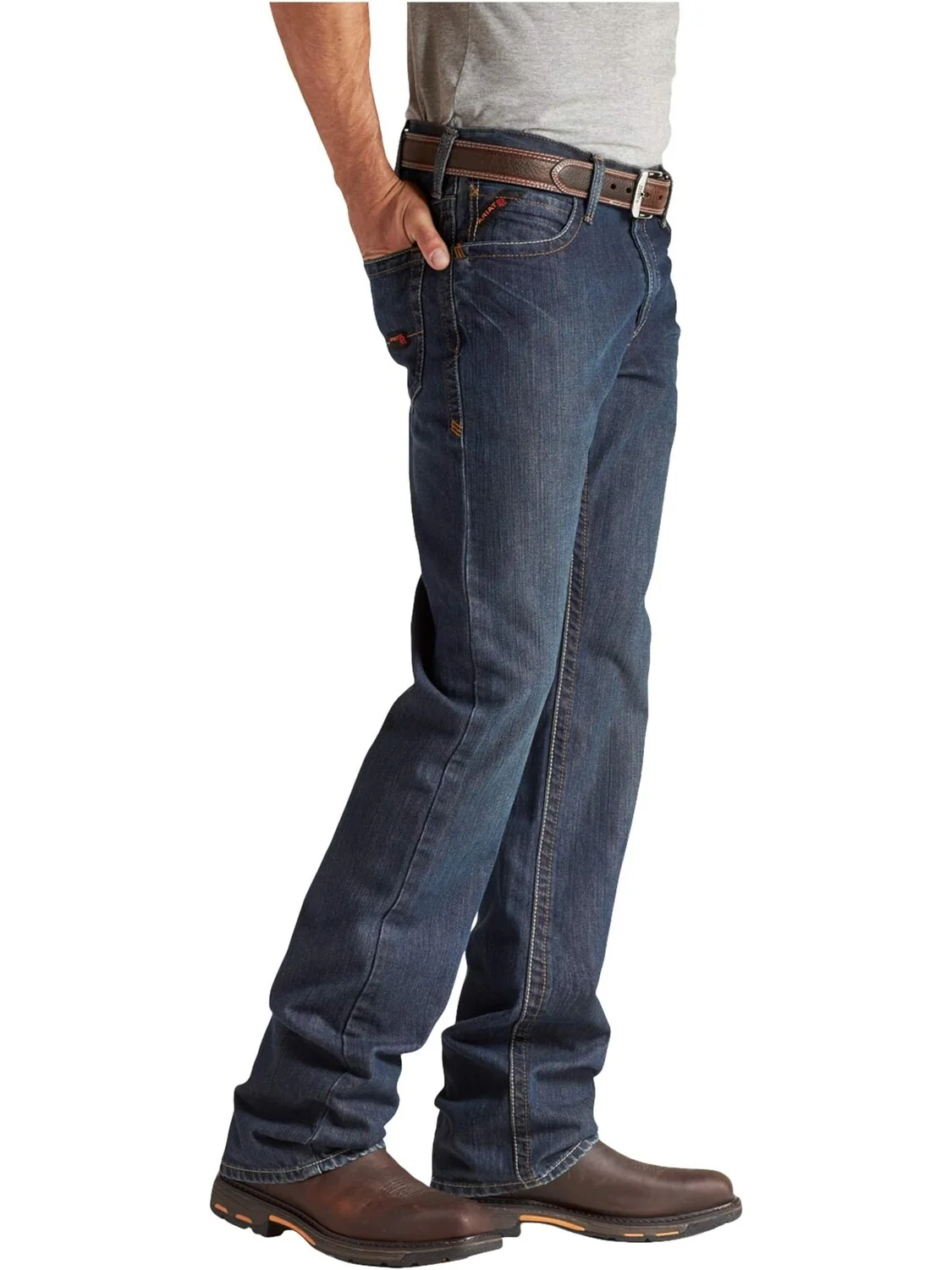 Джинсы FR M4 Bootcut Jeans Ariat — изображение 2 из 3, сланец