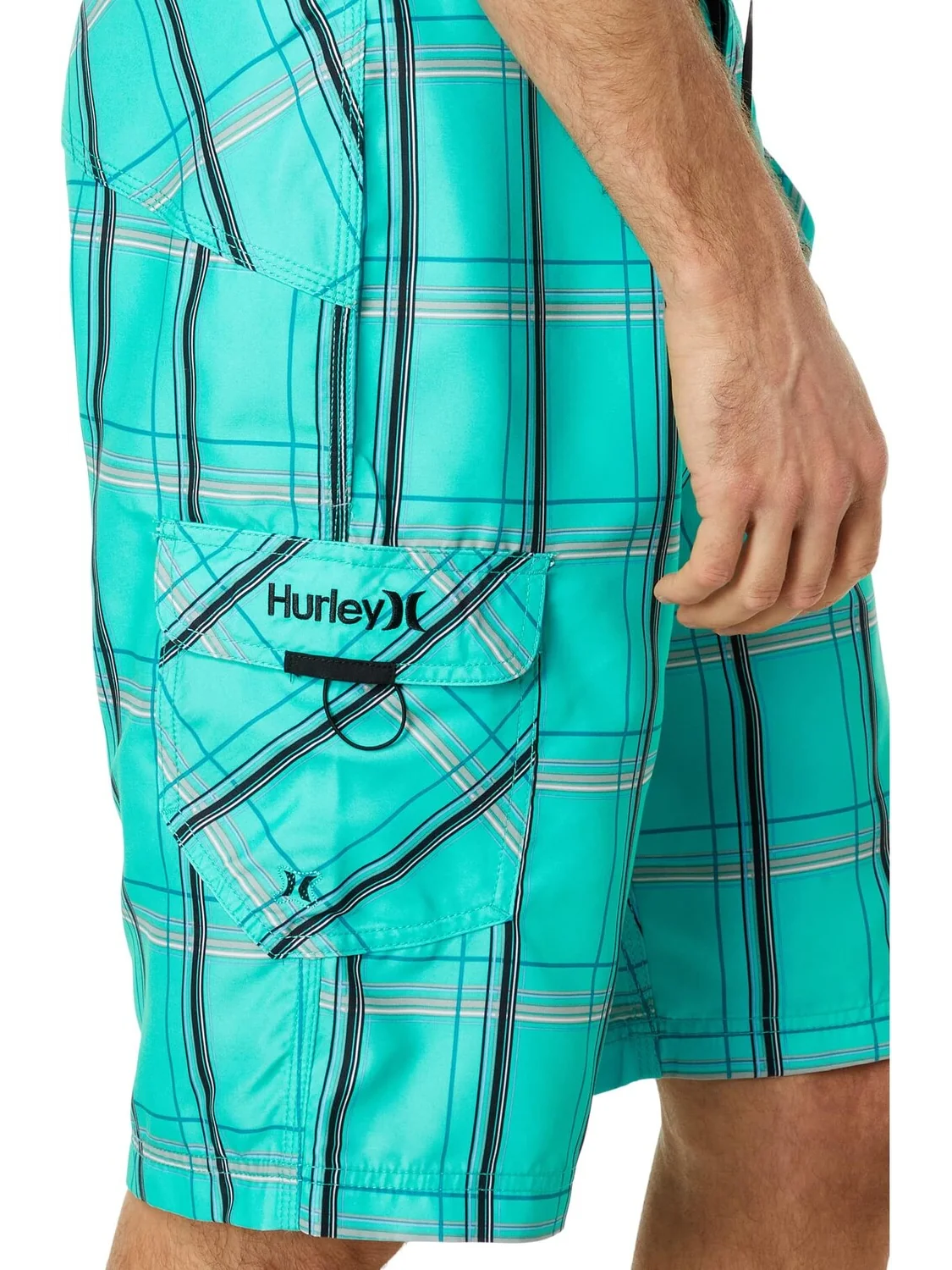 Шорты для досок Пуэрто-Рико 22 дюйма Hurley — изображение 3 из 3, яркий голубой
