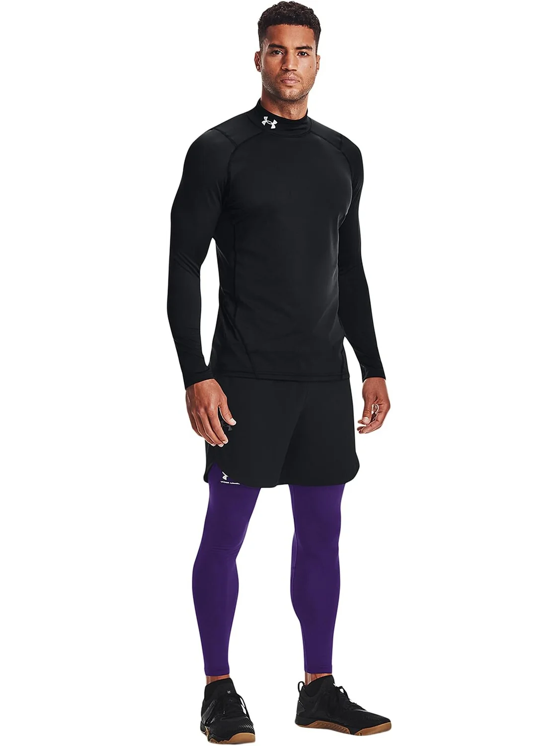 Компрессионная футболка Under Armour ColdGear — изображение 3 из 3, белый