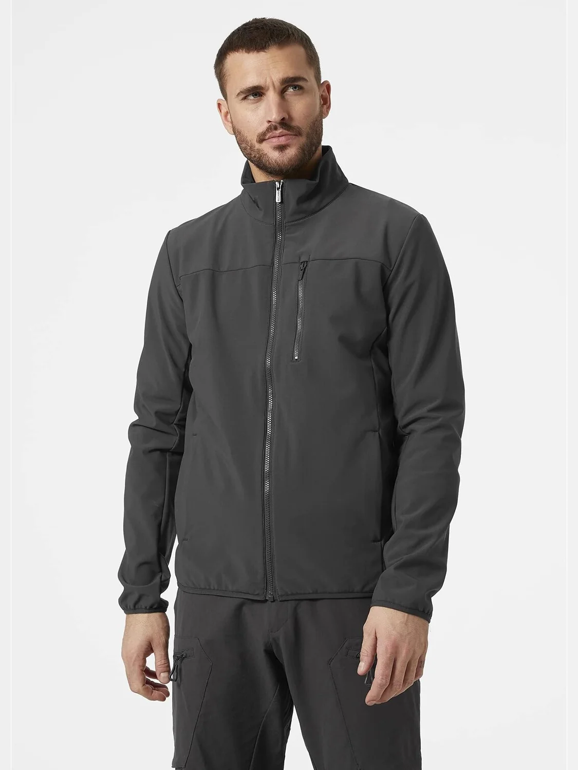 Куртка Helly Hansen Crew Softshell 2.0 — изображение 1 из 3, черный
