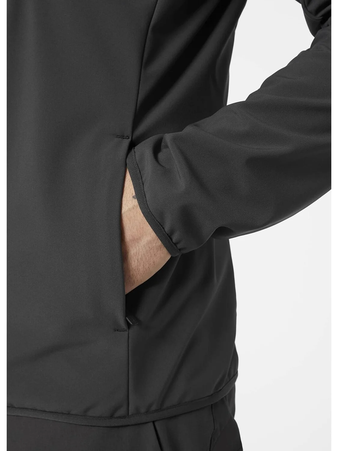 Куртка Helly Hansen Crew Softshell 2.0 — изображение 3 из 3, черный