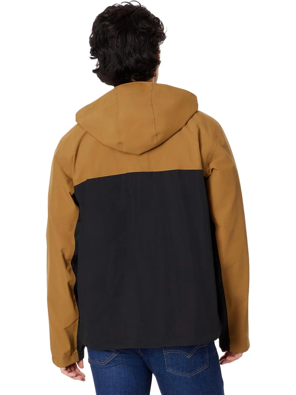Легкая компактная куртка свободного покроя Storm Defender Carhartt — изображение 2 из 4, коричневый/черный