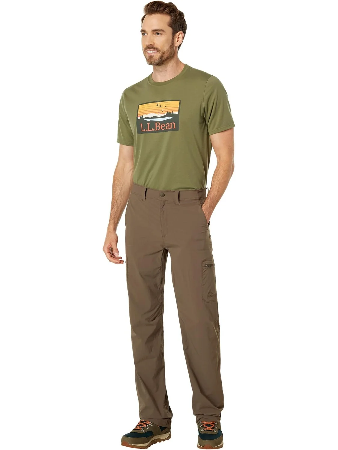 Брюки Cresta Hiking стандартного кроя L.L.Bean — 4