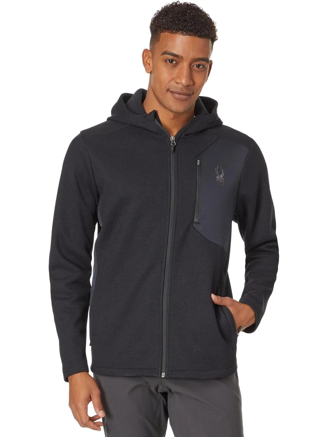 Куртка Bandit Hooded Jacket Spyder — черный