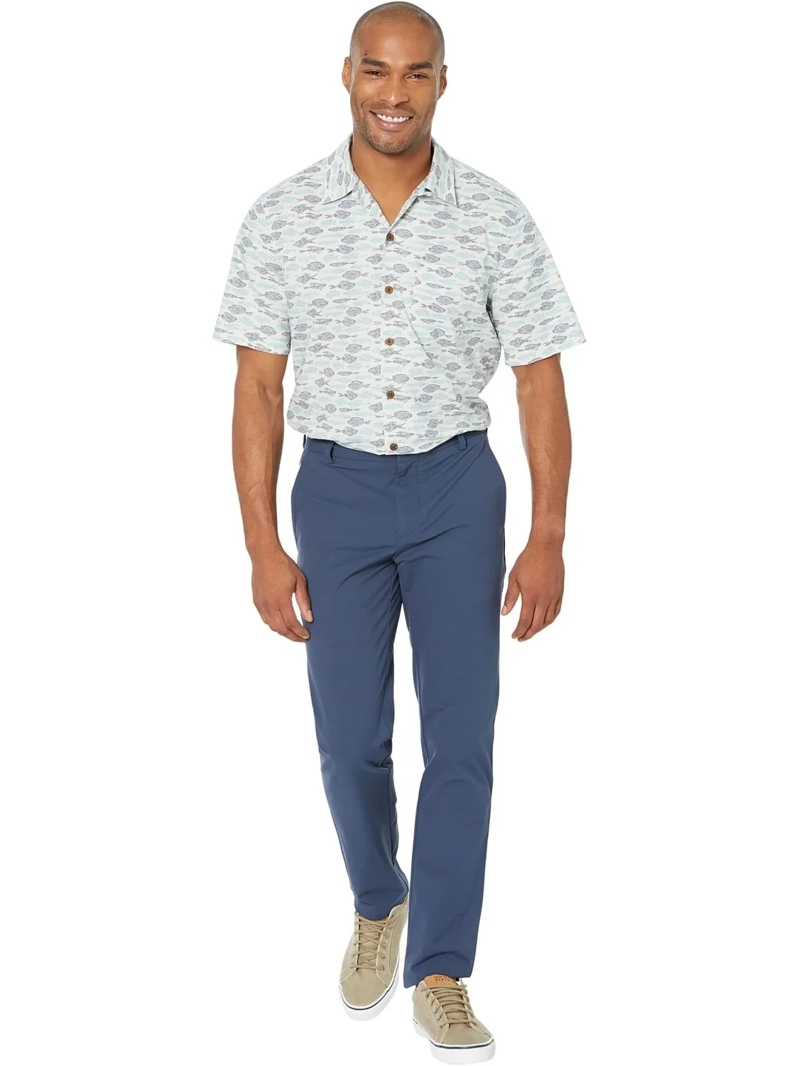 Узкие спортивные брюки Performance Vineyard Vines — изображение 4 из 4, синий