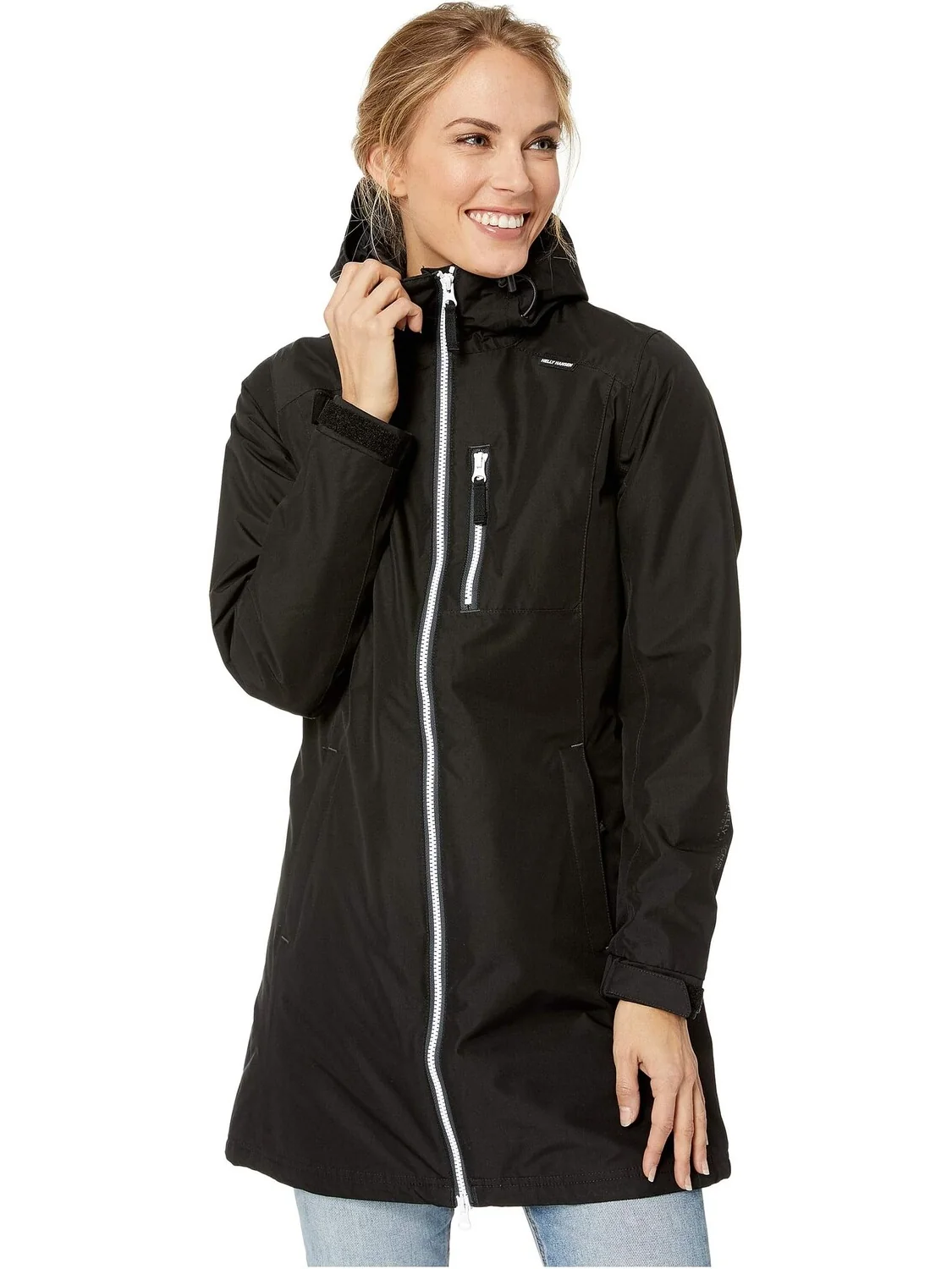Длинная зимняя куртка Белфаст Helly Hansen — изображение 1 из 5, черный