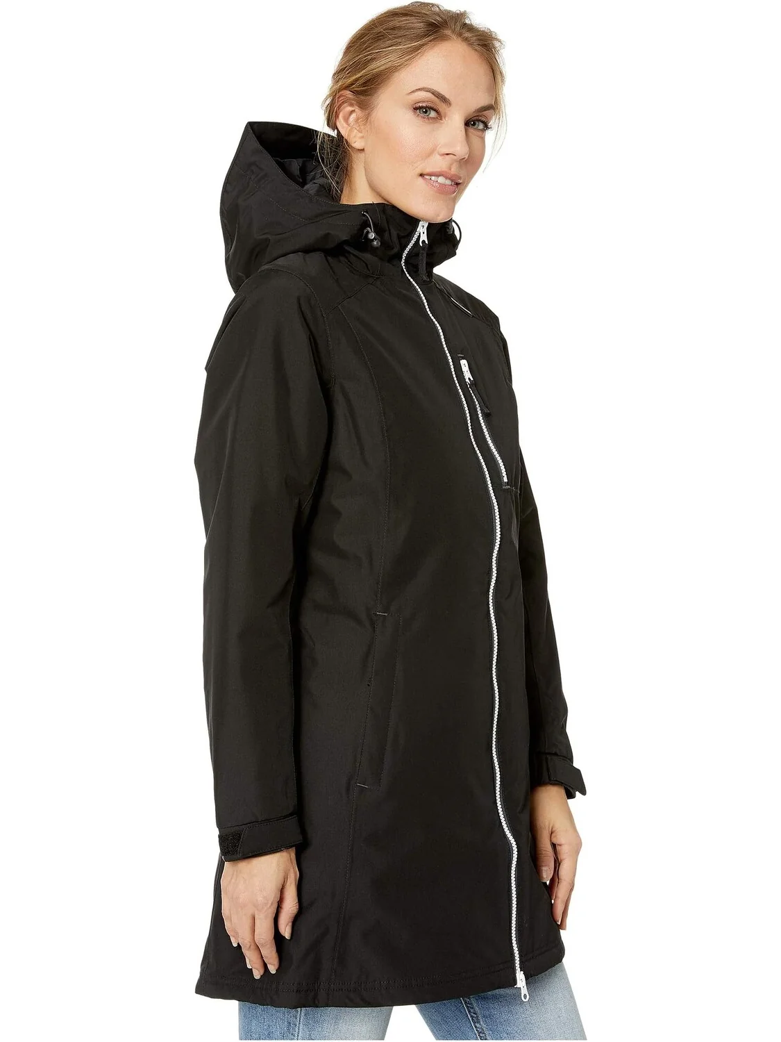 Длинная зимняя куртка Белфаст Helly Hansen — изображение 4 из 5, черный