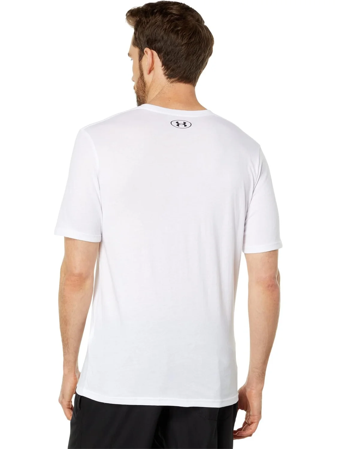 Sportstyle Левая грудь с коротким рукавом Under Armour — изображение 2 из 4, белый/черный