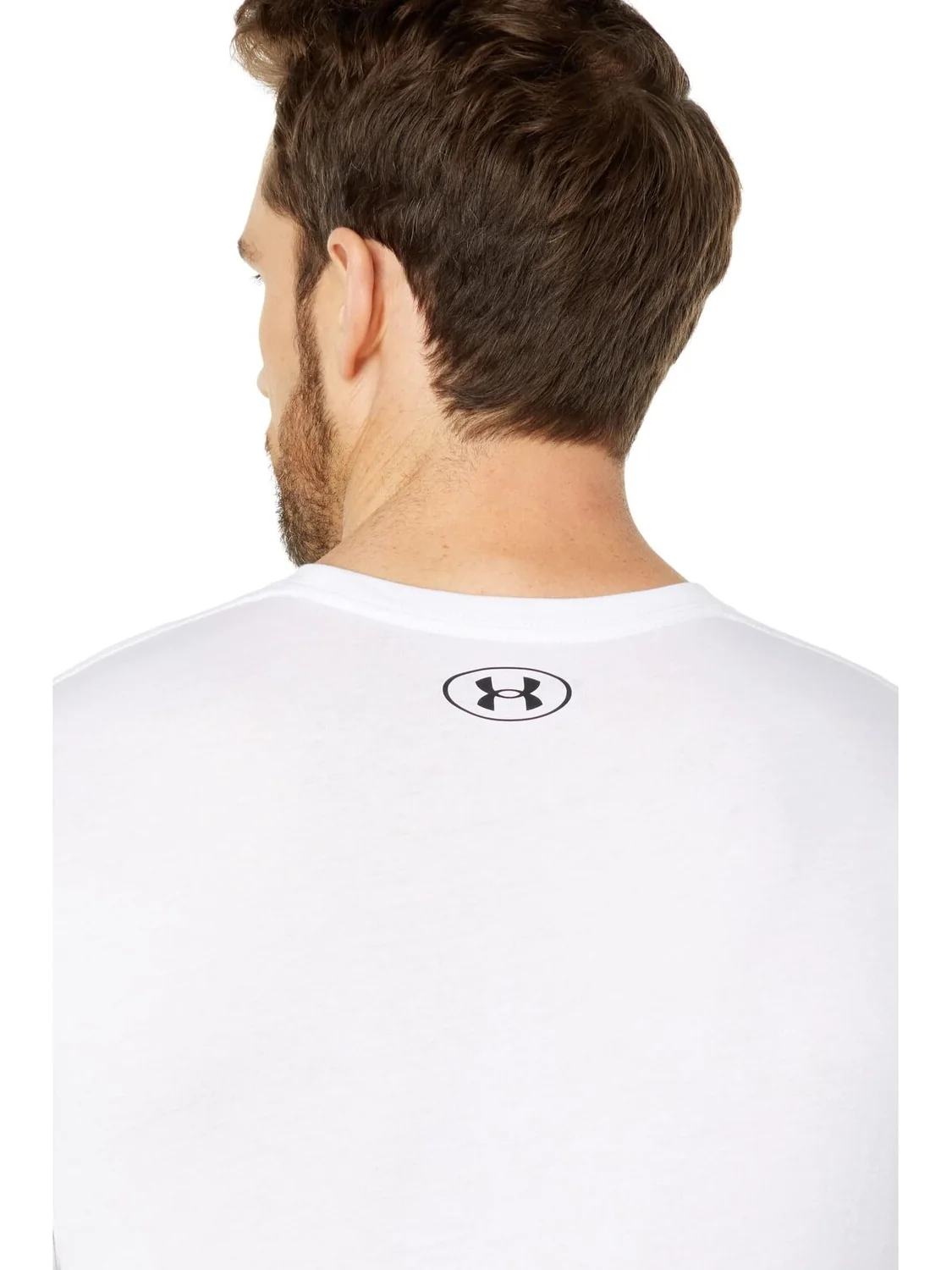Sportstyle Левая грудь с коротким рукавом Under Armour — изображение 3 из 4, белый/черный